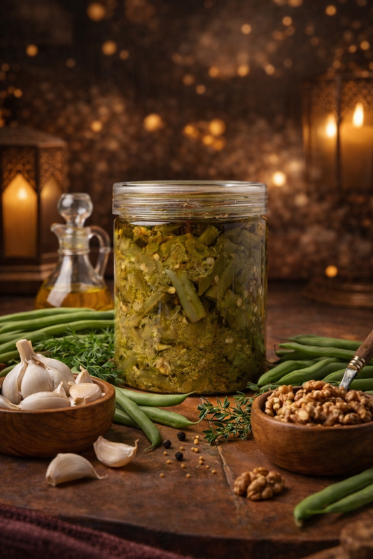 مقدوس فاصوليا خضراء